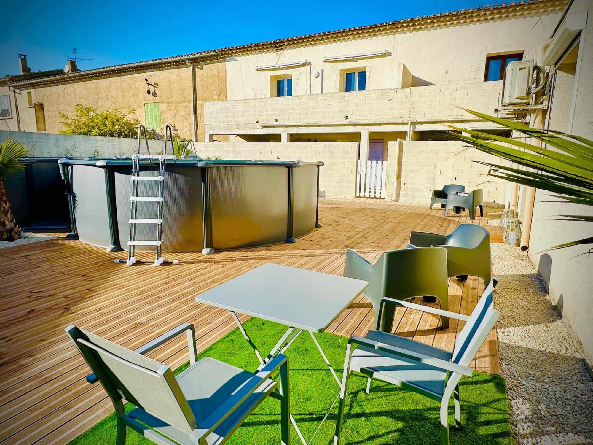 Les Appartements Du Mas - Emeraude Aigues-Mortes Ngoại thất bức ảnh